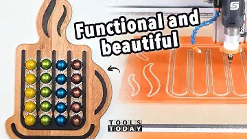 How to Make a Coffee Pod Holder for Nespresso | ToolsToday Video