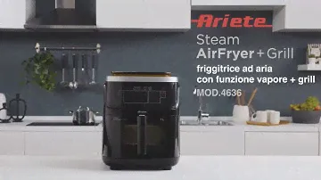 Steam Air Fryer Grill - Friggitrice ad aria con vapore - Ariete 4636