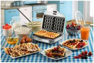 Smeg Вафельница Ariete PARTY TIME 1973/01 Б0050938 бирюзовый тостеры, бутербродницы и вафельницы в Санкт-Петербург