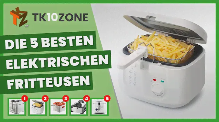 Die 5 besten elektrischen fritteusen