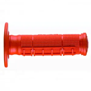 Ariete, 02621/A-AR, Ручки руля кроссовые HALF WAFFLE оранжевые