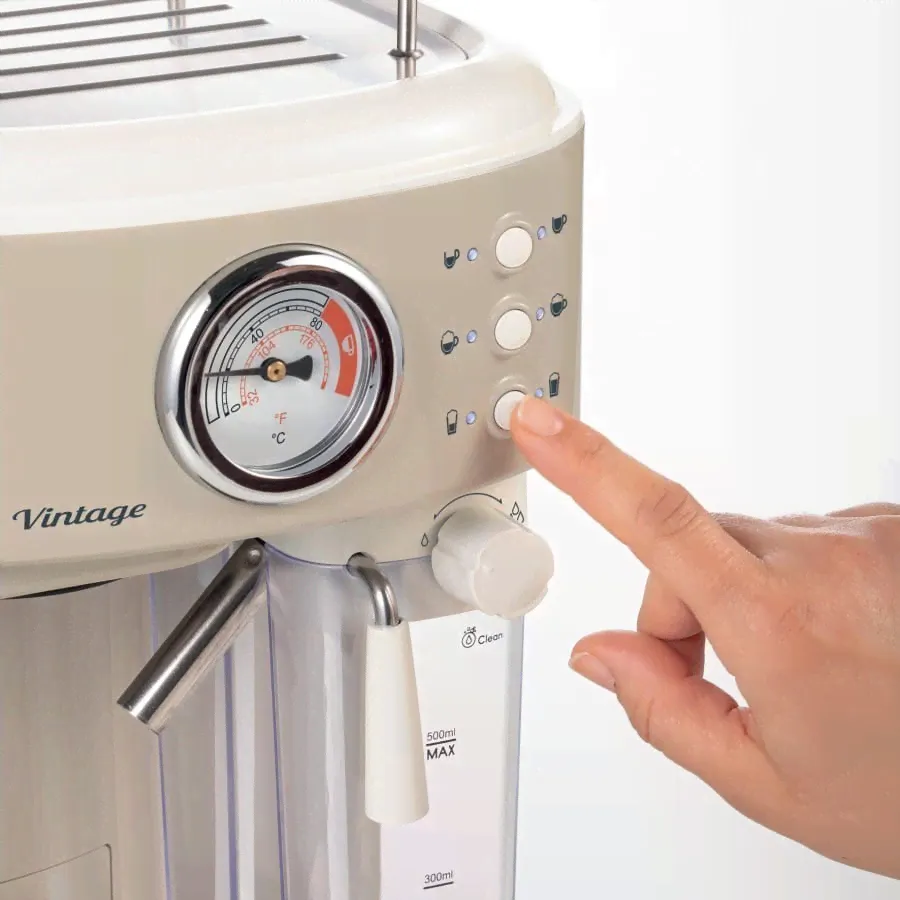 Ariete Vintage 1383/13 бежевый кофеварки и кофемашины-0