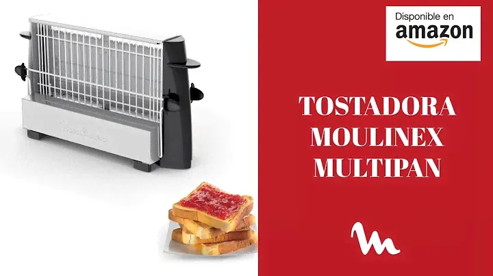 Moulinex Multipan A15453 - Tostador clásico de 760 W para todo tipo de pan, hasta 4 rebanadas