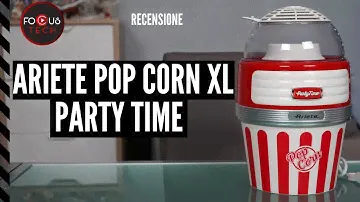 ARIETE macchina per POPCORN XL PARTY TIME recensione: ottima RESA, poca SPESA