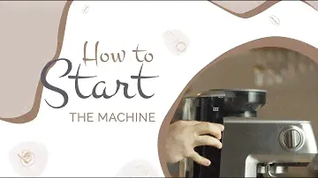 How to start the machine - Metal Espresso Coffee Machine Ariete 1313