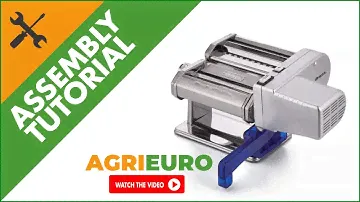 Ariete Pastamatic 1593 Pasta Maker - Electric Machine for Homemade Pasta - Assembly tutorial