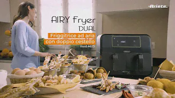 Friggitrice ad Aria - Airy Fryer Dual- Ariete 4623
