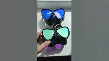 Маска цветные линзы