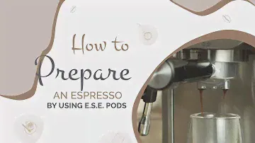 How to prepare an Espresso using pods - Metal Espresso Coffee Machine Ariete 1313