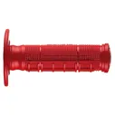 Грипсы для мото ARIETE HALF WAFFLE RED, закрытые