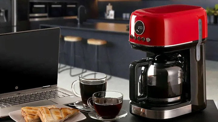 Macchina da caffè americano - American Coffee Machine - Moderna Ariete 1396 - Red