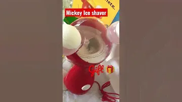 Mickey Ice shaver @lifetrendthailand