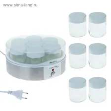 Йогуртница Ariete 620 Yogurella Metal, 15 Вт, 7 банок