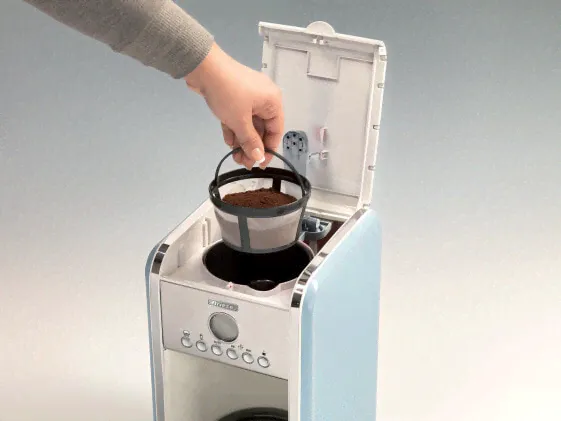 Кофеварка Ariete 1342 - Drip coffee maker - 1100 W - Blue-3