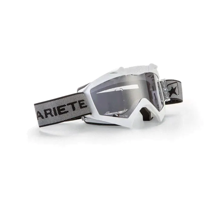 Кроссовая маска Ariete ADRENALINE PRIMIS PLUS DOTS , белый, прозрачная линзы-0