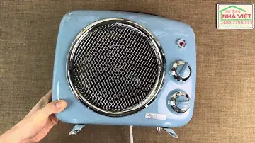 Quạt sưởi cổ điển Vintage 2000W Ariete 808