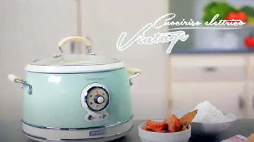 Rice Cooker - Ariete Vintage 2904 - Cuociriso Elettrico e Slow Cooker