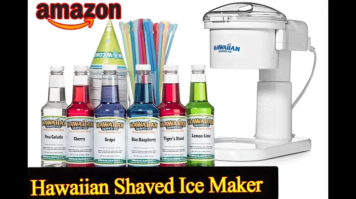 Hawaiian Shaved Ice S900A Shaved Ice and Snow Cone Machine Review |Cool Amazon Gadgets | Epic Gadget