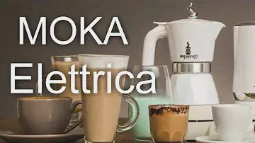 MOKA Caffettiera Elettrica / Caffè  Moka - Bollitore -Montalatte a caldo e freddo / Idee Regalo