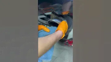 Чистка выхлопной трубы #carwash #detailing #полировка #autodetailing #детейлинг