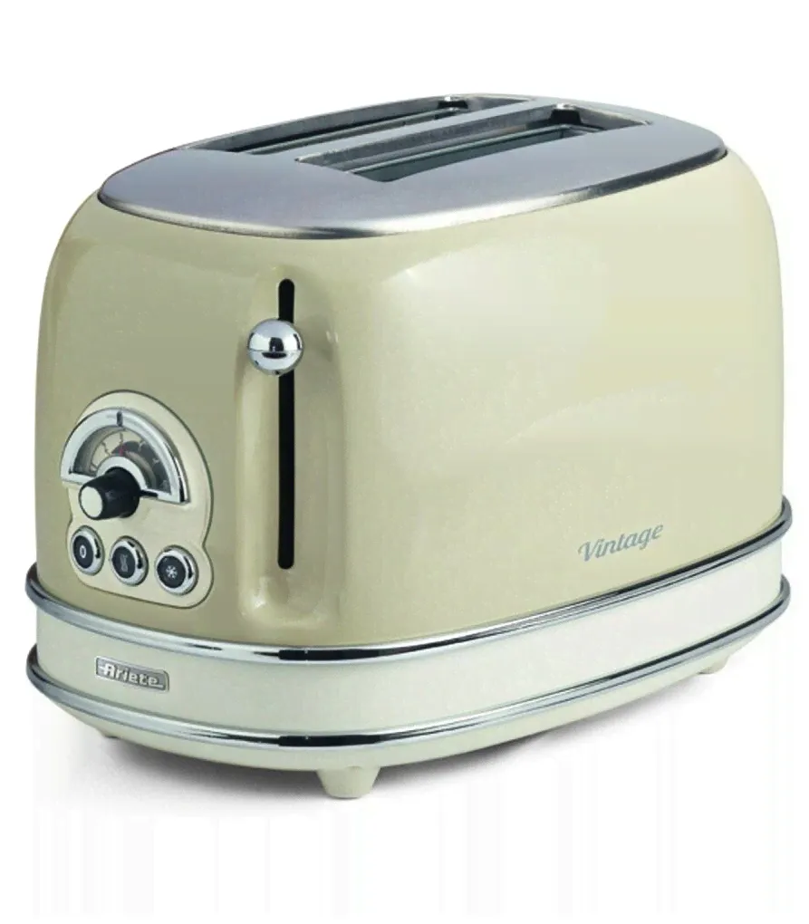Ariete Тостер Ariete Vintage 155/13 Бежевый тостер-4