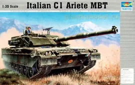 Trumpeter 00332 1:35 Italian C-1 Ariete MBT (C1 «Ариете» итальянский основной боевой танк)