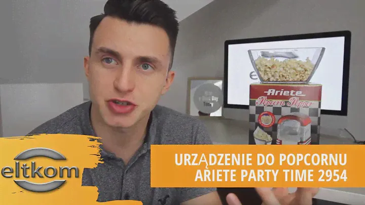 Urządzenie do popcornu 🍿🍿 ARIETE PARTY TIME 2954 - Recenzja, test | IDEALNY na rodzinne wieczory❗