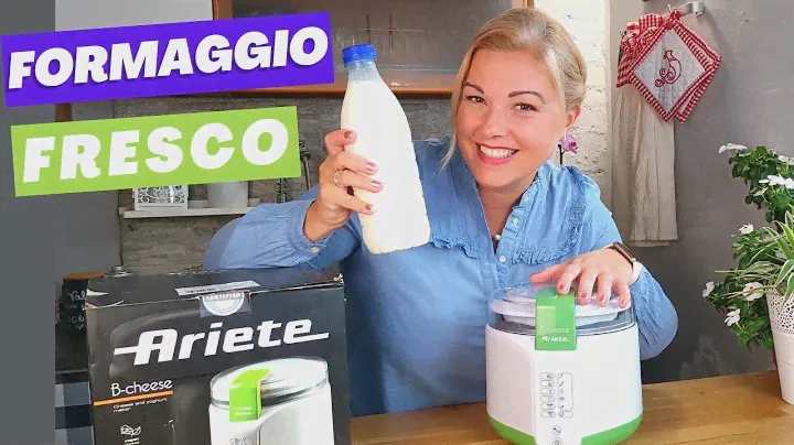 FORMAGGIO FRESCO con la macchina ARIETE B-Cheese, recensione e test @Arieteilgeniodellacasa