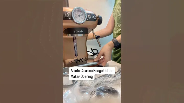 Unboxing Ariete Classica Range Coffee Maker #unboxing #coffee #coffeemachines