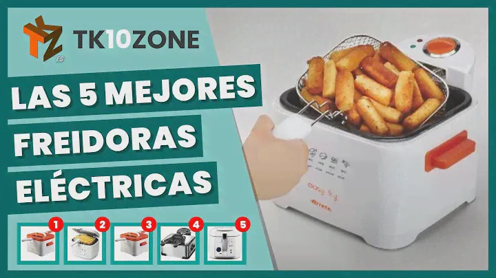 Las 5 mejores freidoras eléctricas