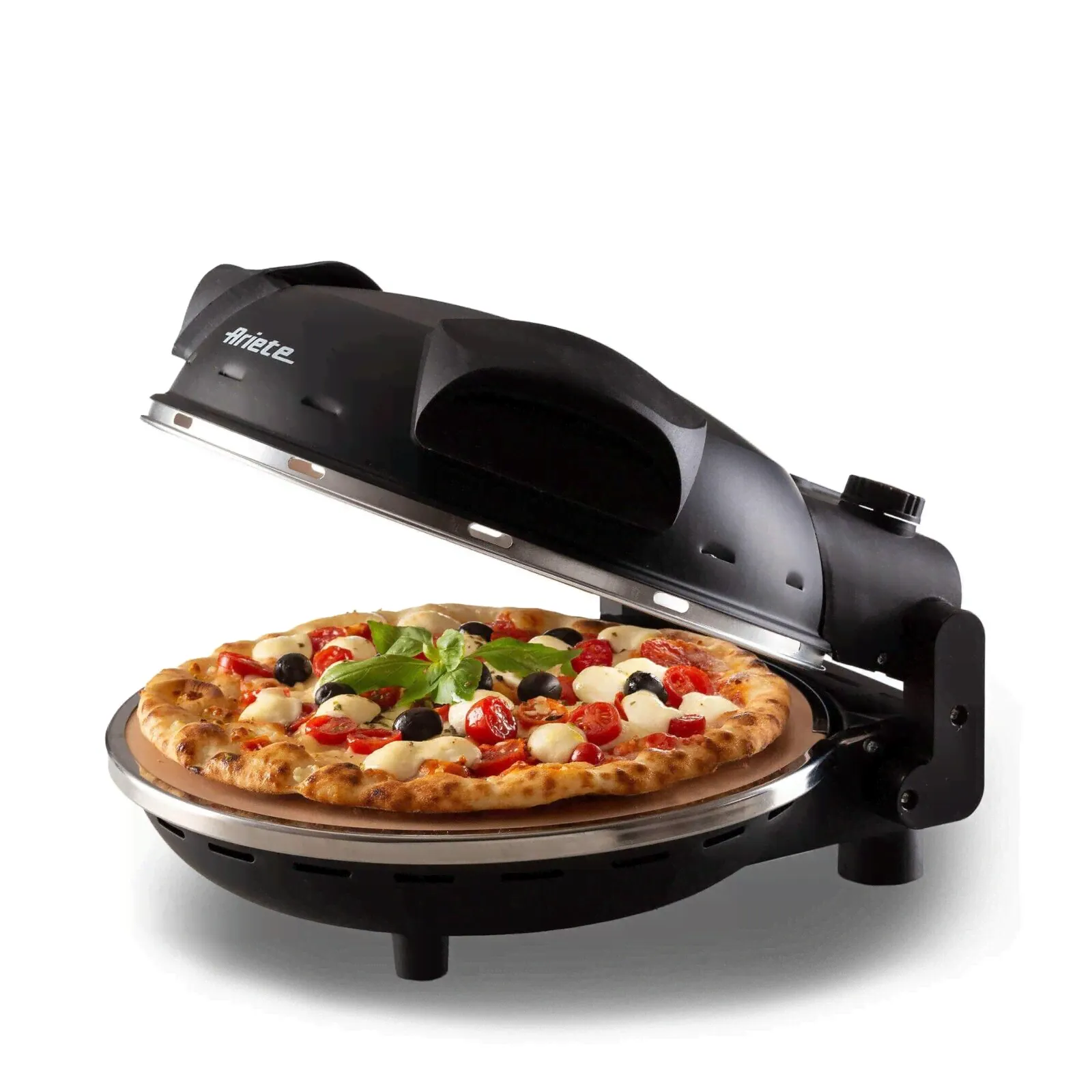 Ariete 0917 Ofen Cook Pizza IN 4 Minuten Ofen Mit Stone Feuerfeste Ø33cm