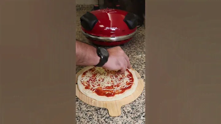 Hawaiian pizza in my Ariete pizza maker