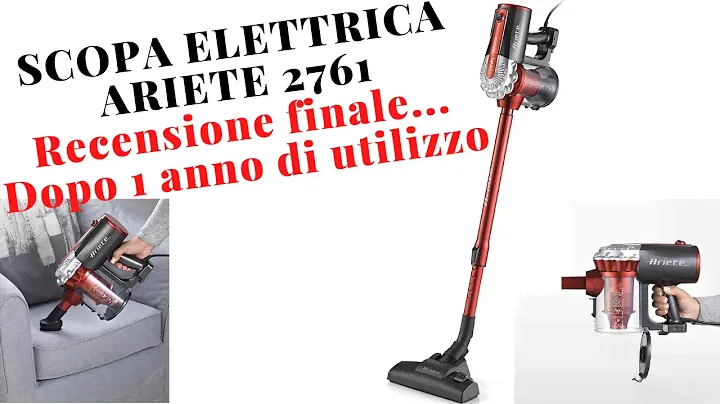 SCOPA ELETTRICA ARIETE 2761 HANDY FORCE RECENSIONE FINALE... DOPO UN ANNO DI UTILIZZO!