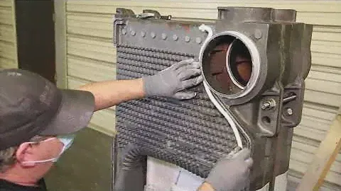 Assembly of Burnham Commercial Cast Iron Sections