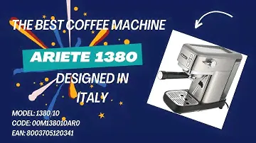 Unboxing Ariete 1380 Coffe Machine  ماكينة القهوة اريتي شبيهة ديلونجي ( ديدكا )