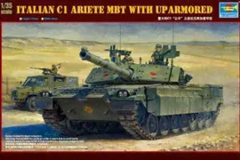 00394 1/35 Танк Italian C1 Ariete MBT with uparmored