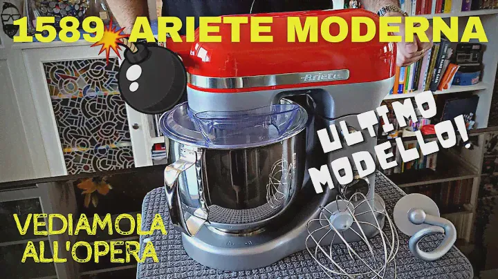 Ariete 1589 Impastatrice Planetaria Moderna Recensione e test - ARIETE SI E' SUPERATA!