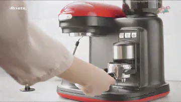 Ariete Retro Moderna Espresso Machine with Grinder - Fifties Store