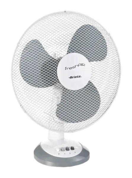 Вентилятор настольный Ariete FreshAir 847 white/grey, Белый;серый, FreshAir 847
