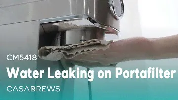CM5418™ Espresso Machine | Water Leaking on Portafilter | Casabrews