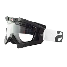 Кроссовые очки Ariete RC FLOW черные, двойные прозрачные вентилируемые линзы (ARI-13950-NBN)