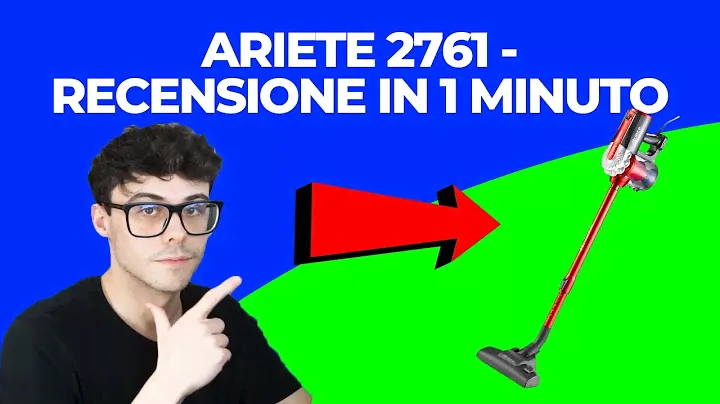 ARIETE 2761 HANDY FORCE SCOPA ELETTRICA ASPIRAPOLVERE CON FILO - RECENSIONE IN 1 MINUTO