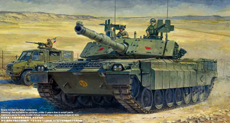 Т00394 1/35 Italian C1 Ariete Mbt-0
