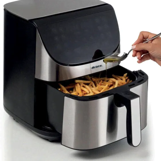 Аэрофритюрница Ariete 00C462800AR0 Чёрный Сталь 1800 Вт 7 л-0