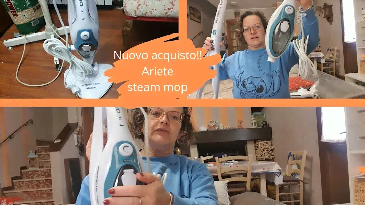 nuovo acquisto scopa a vapore ariete steam mop 10 in 1