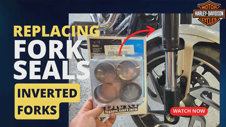 Harley Davidson Fork Oil Seal Replacement | Inverted forks - Sport Glide| Without proper tools...