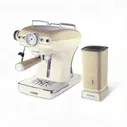 Ariete Кофеварка эспрессо 1389 Vintage. Цвет бежевый. Мощность 850 Вт, 15 бар, ретро дизайн (24)