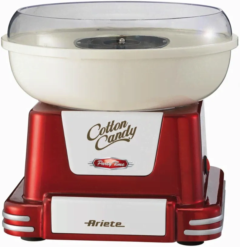 Аппарат для сахарной ваты Ariete 2971/1 Cotton Candy Party Time, Красный с элементами белого, 2971/1